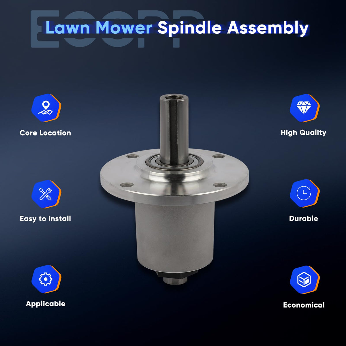 ECCPP Mower Spindle for Bobcat 2720758