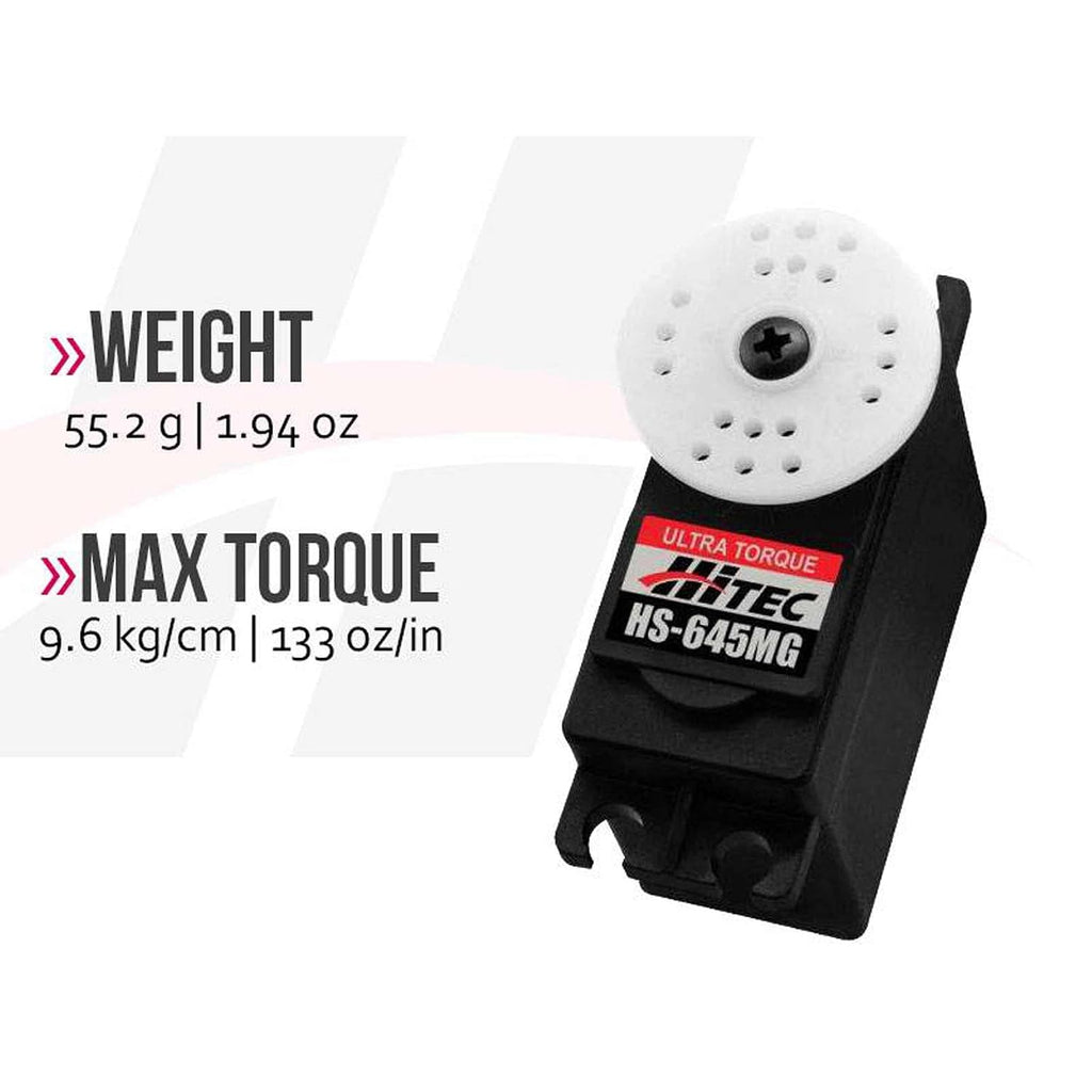 Hitec 32645S HS-645MG High Torque 2BB Metal Gear Servo