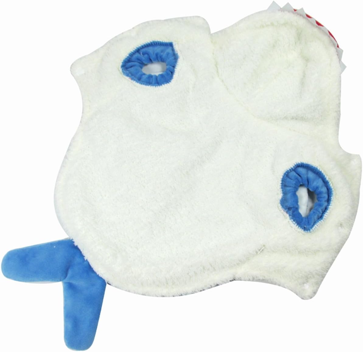 Funny Dog Cat Shark Costumes,Adorable Pet Halloween Christmas Cosplay Dress | Blue Shark Pet Costume,Animal Fleece
