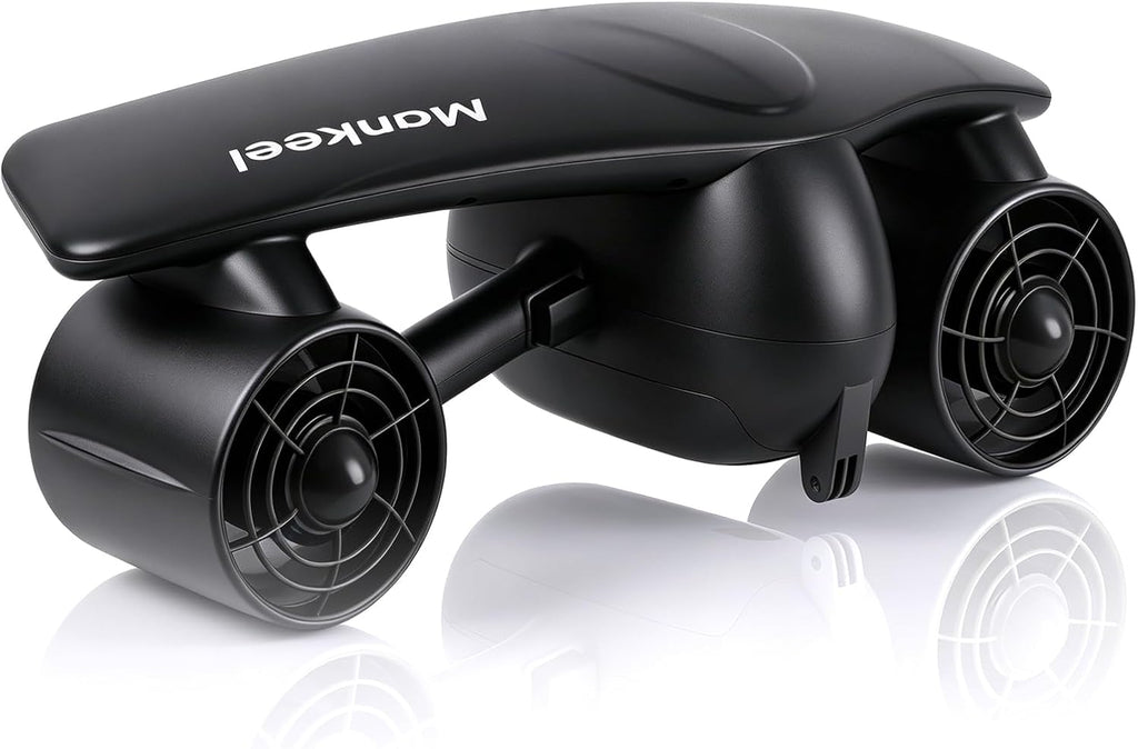 Underwater Scooter with Action Camera Mount, 26lbf Sea Scooter 30 Minutes Water Scooter for Adults 50M Waterproof