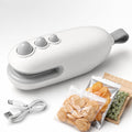 Mini Bag Sealer, Handheld Heat Sealer with USB-C Charging