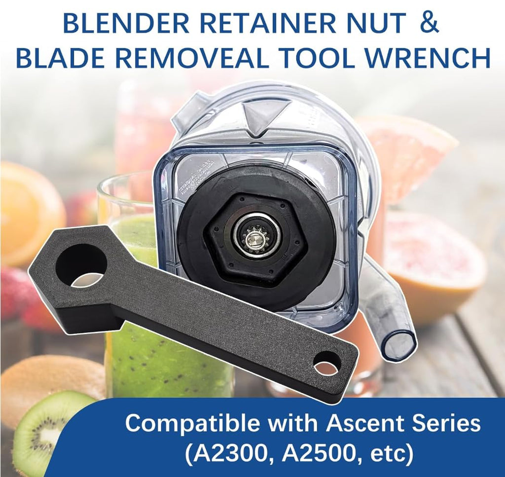 Blade Wrench Compatible with Vitamix Ascent Series - Heavy-Duty Blade Removal Tool for Blender Blade Replacement & Maintenance