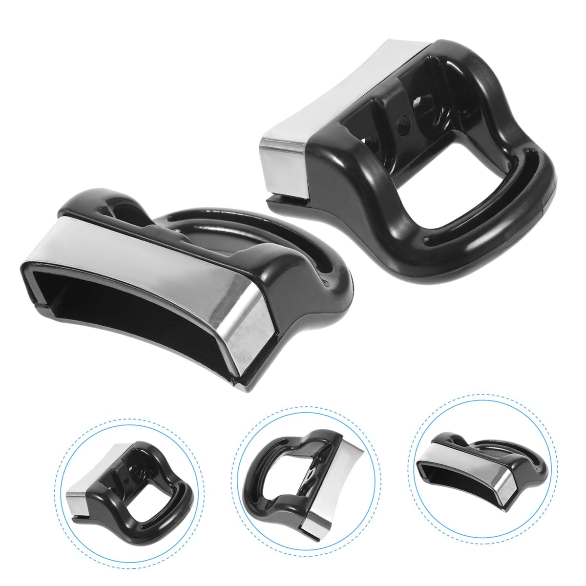 2pcs Pressure Cooker Side Handles Replacement Parts, 3 Hole