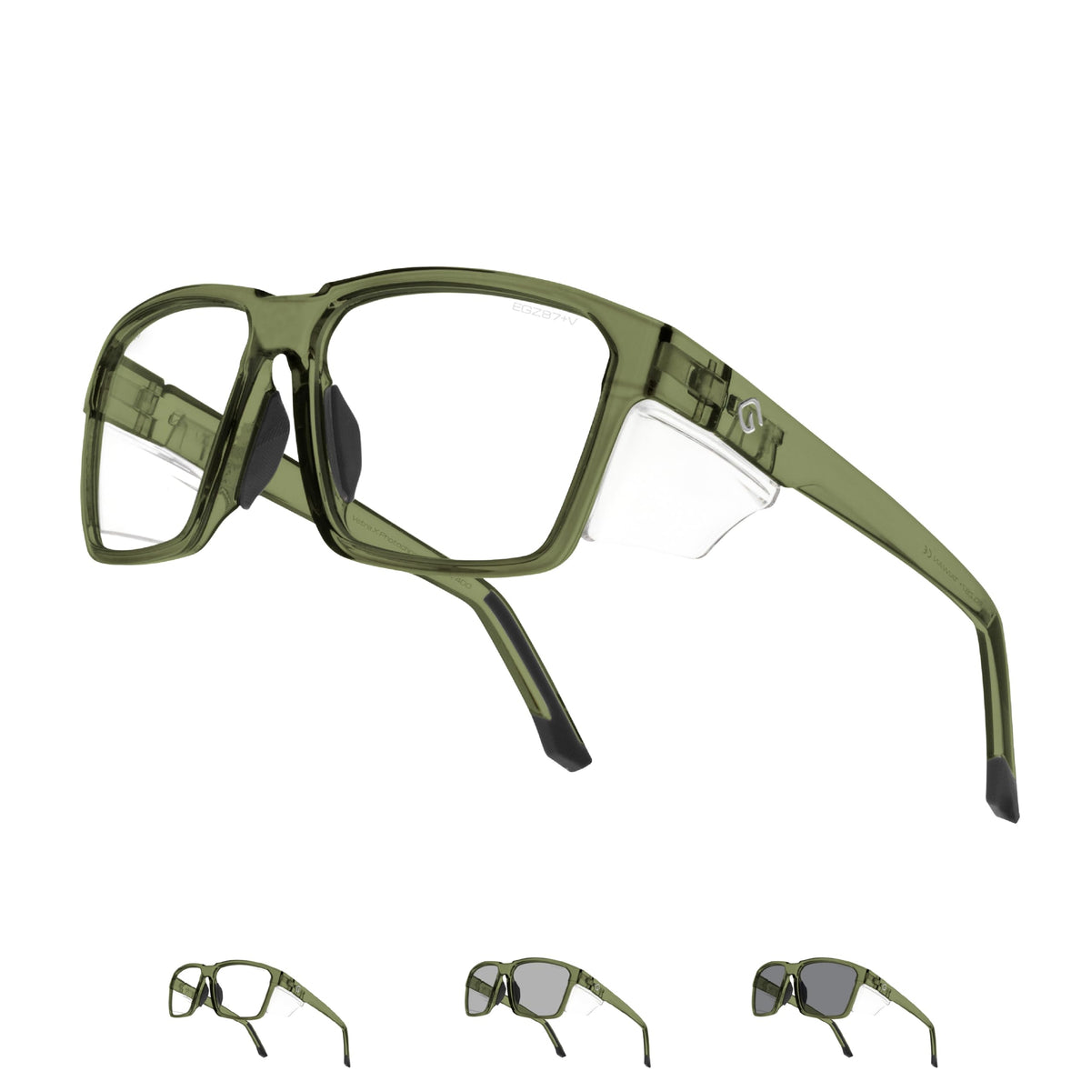 VETRA X Z87+ Photochromic Safety Glasses UV400 Side Shield (NeoShift)