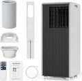 8,000 BTU Portable Air Conditioners, 4-in-1 AC Unit with Cool, Fan, Dehumidifier & Sleep Mode, Up to 350 Sq.Ft, Quiet
