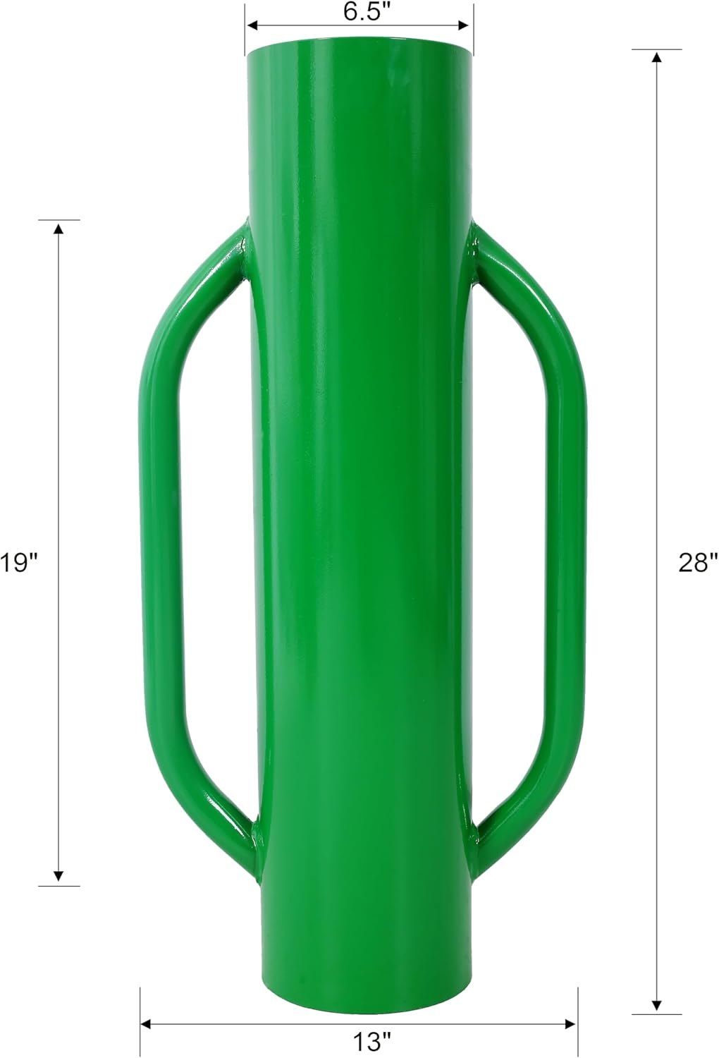 28 Inch Fence Post Driver, 37LBS Heavy Duty Hand Post Pounder with Handle, 37LB T Post Driver Heavy Duty Fence Post