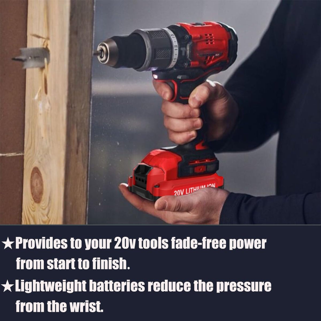 20V Battery Kits Compatible with Craftsman 20V Battery Tools