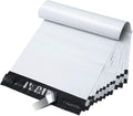 Poly Mailers 9x12" 100 Pack,Durble Shipping Bags For Clothing,White | Strong Adhesive Packaging Mailers Poly