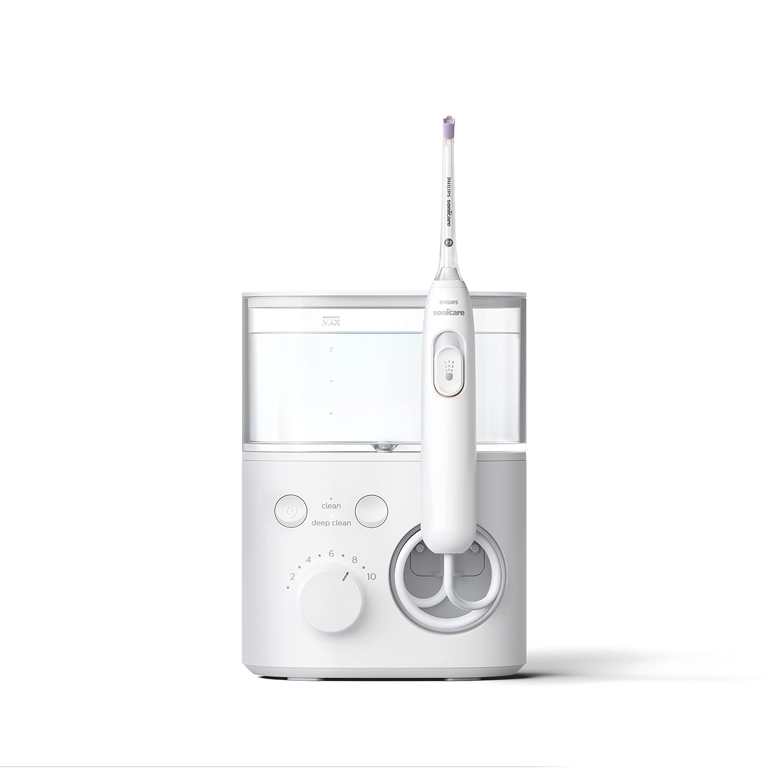 Power Flosser 3000, White, HX3711/20 & 4100 Power Toothbrush, Rechargeable Electric Toothbrush with Pressure Sensor