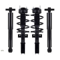PM Auto Front-Rear Set 4 Quick Complete Strut-Shock Compatible With 2013-2017 Chevrolet Traverse