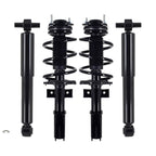 PM Auto Front-Rear Set 4 Quick Complete Strut-Shock Compatible With 2013-2017 Chevrolet Traverse