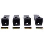 4X 7107320 6737325T Dirt Bucket Tooth for Bobcat Mini Excavators 6737325