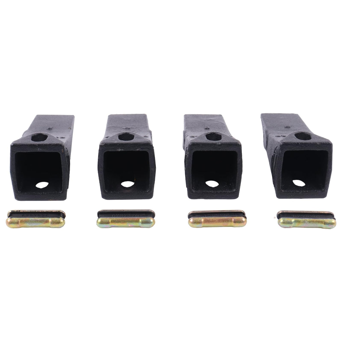 4X 7107320 6737325T Dirt Bucket Tooth for Bobcat Mini Excavators 6737325