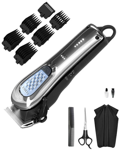 Hair Clippers for Men Cordless&Corded Barber Clippers for Hair Cutting & Grooming Professional Hair Trimmer for Men