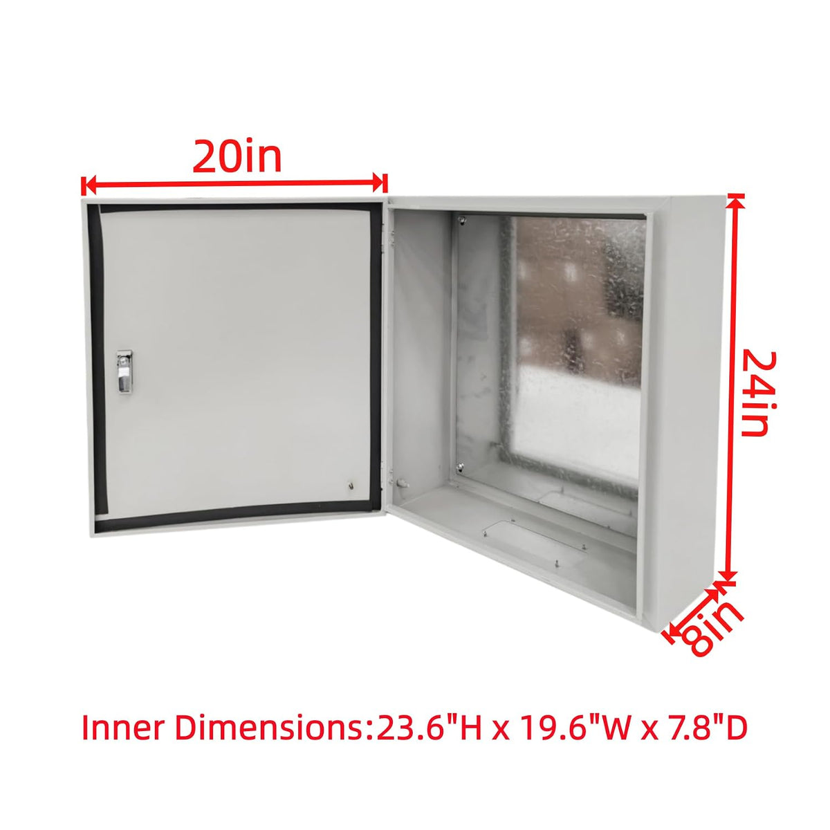 Electrical Box 24" x 20" x 8" Wall Mounted Electrical Enclosure
