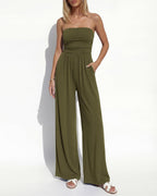 Strapless Jumpsuits For Women Summer Casual Rompers