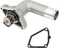IRONTEK Engine Coolant Thermostat Housing Assembly for INFINITI