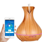 Smart Wi-Fi Essential Oil Diffuser, App and Voice Control Compatible with Alexa, 400ml Aromatherapy Humidifier for