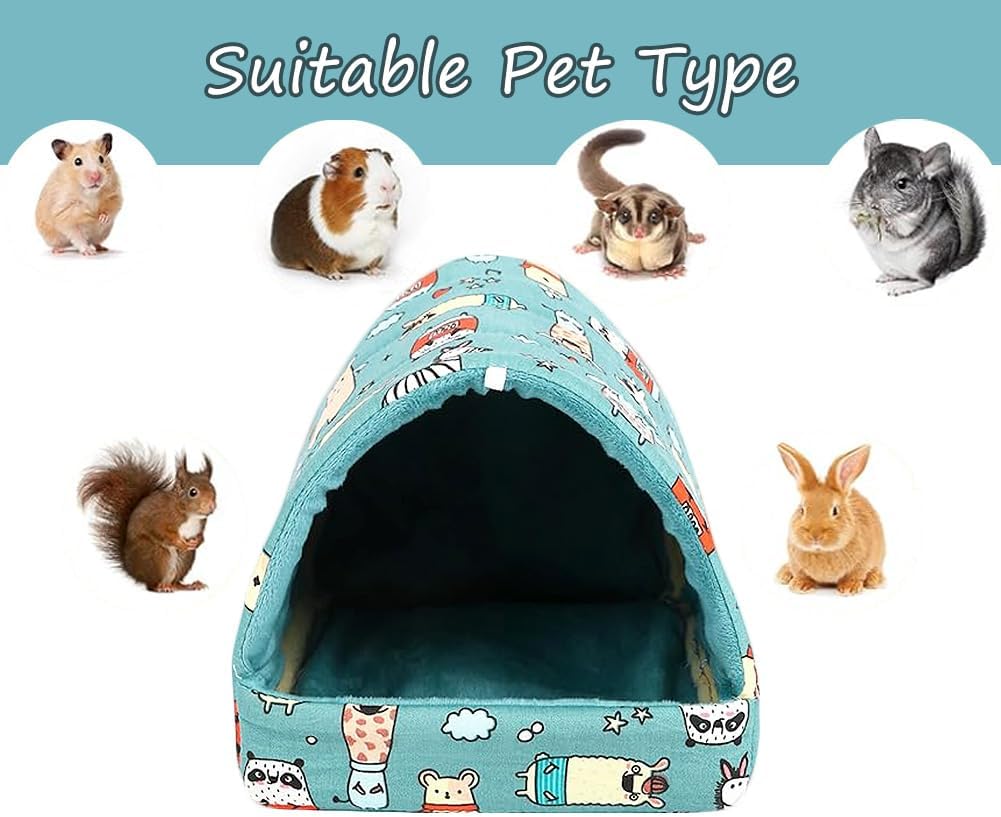 Guinea Pig Hideout Cozy Cotton Washable Tent for Small Animals