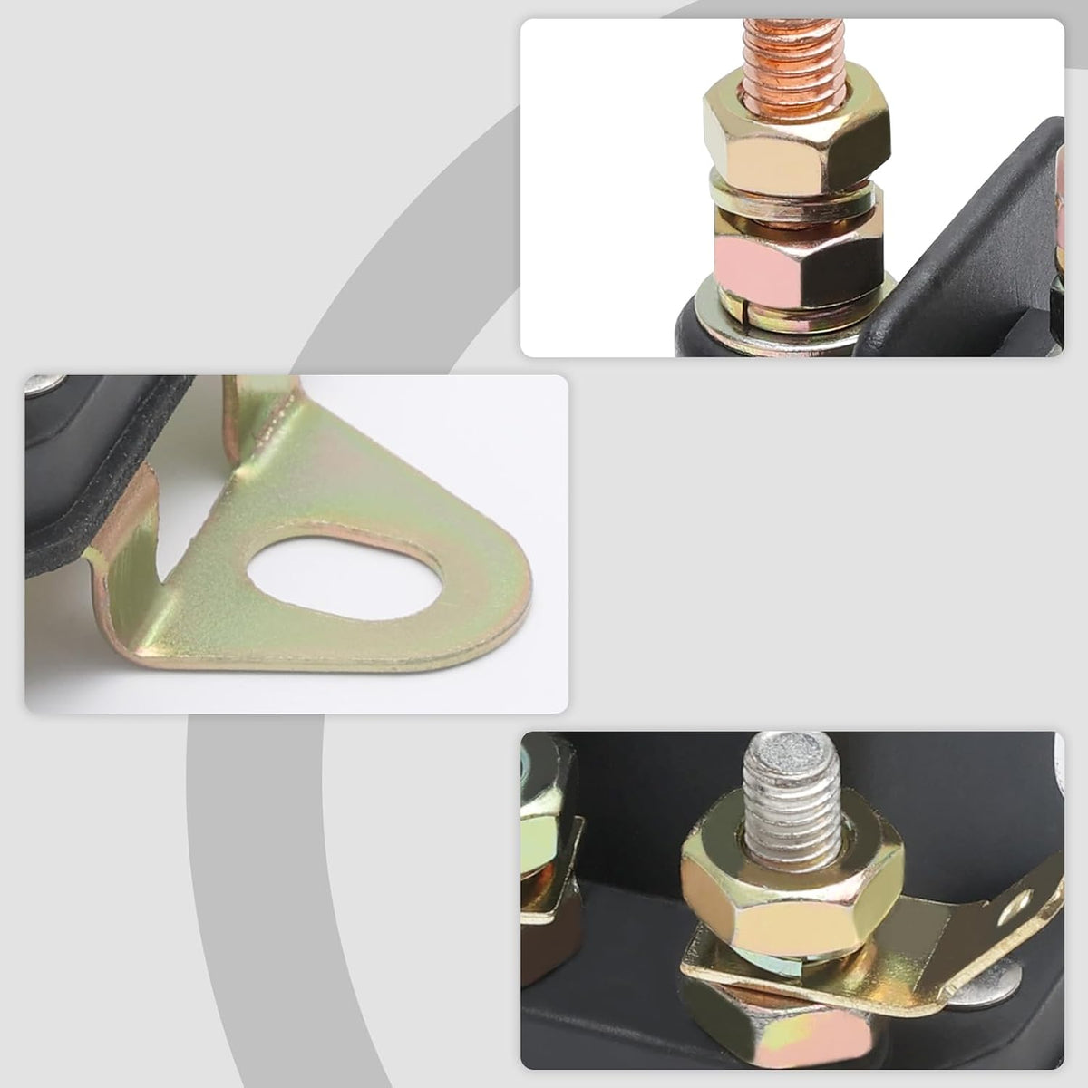 117-1197 Starter Solenoid Relay Switch 4 Pole Compatible with Briggs Stratton 192507 532192507 Engine MTD Sears and