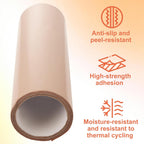 468 Double Sided Adhesive Transfer Tape, 12 in x 15 ft Heat Resistant Adhesive Transfer Tape, Heavty Duty Double