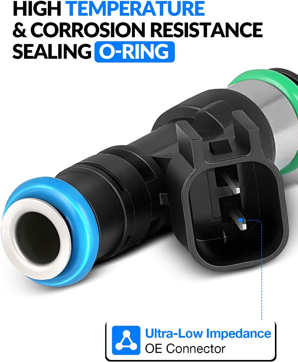 0280158028 Upgraded Fuel Injectors for:-Chrysler 2005 2006 2010