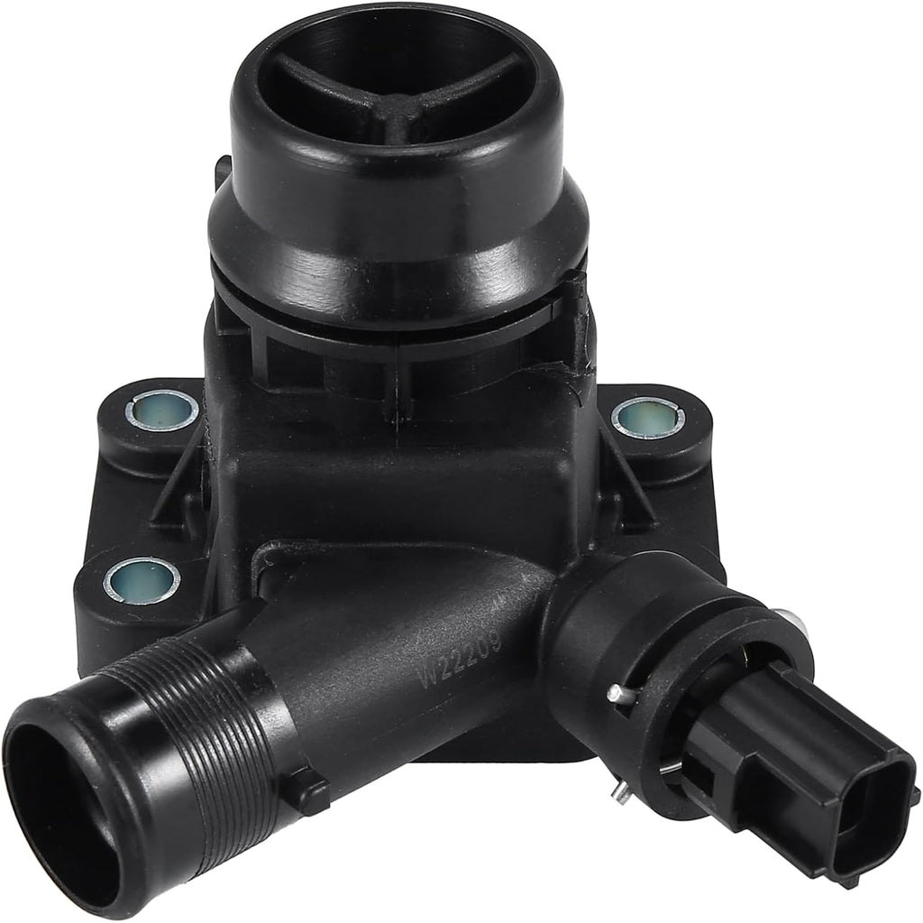X AUTOHAUX Thermostat Housing Assembly LR006071 Engine Coolant Thermostat Housing Assembly for Volvo XC60 S60 V60 S80 V70 XC70 for Land Rover LR2