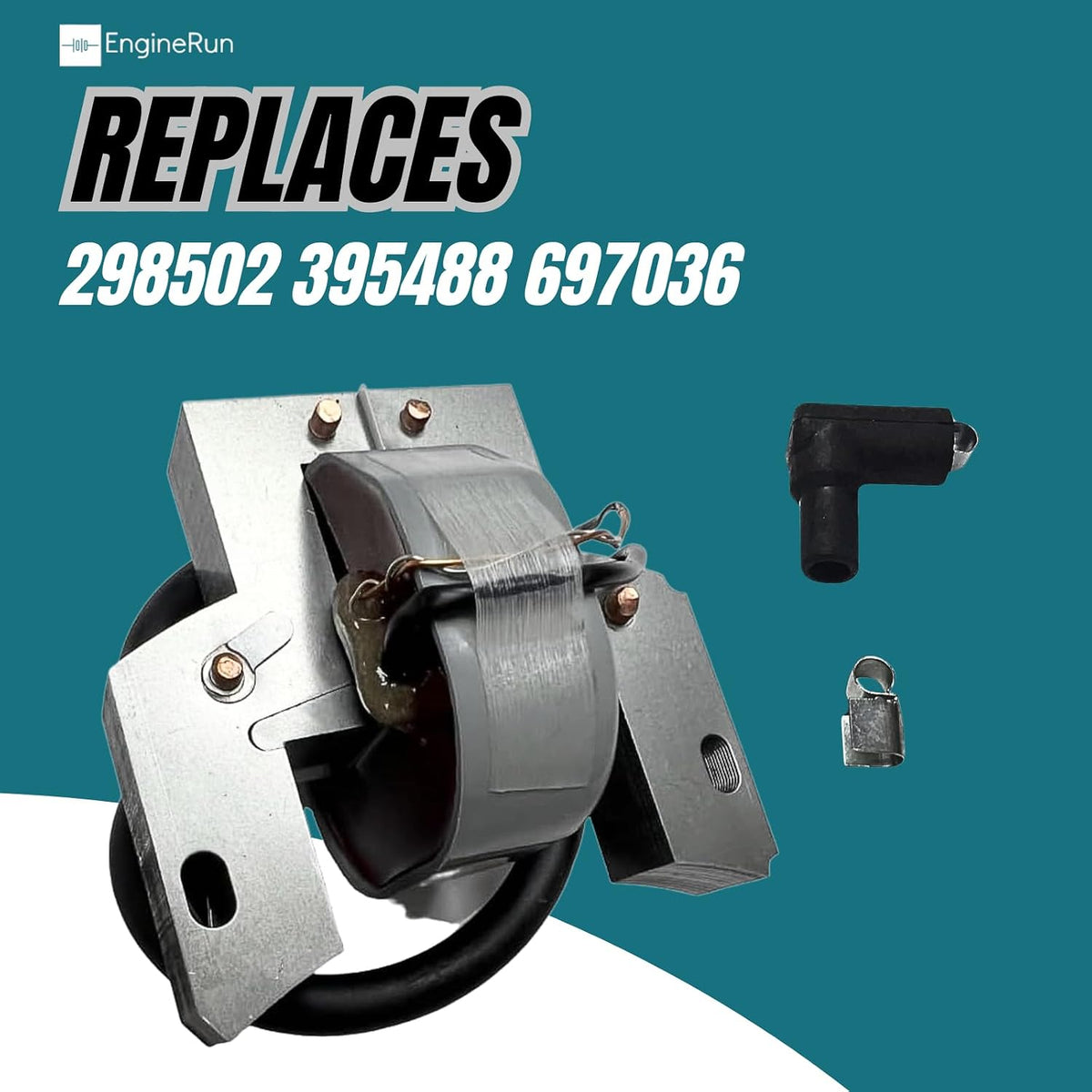 298502 Ignition Coil Module Magneto for Briggs & Stratton 2 to 4 HP Engines 395488 697036 Stens 460-014 Oregon 33-362 298502