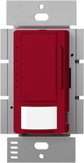 Lutron Maestro LED+ Dimmer and Vacancy Sensor, Single Pole and Multi-Location, MSCL-VP153M-HT, Hot