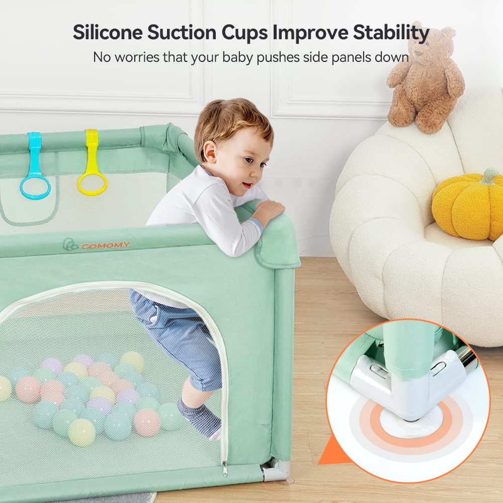 Playpens for Babies and Toddlers, 36"x36" Small Baby Play Pens | Activity Center for Safe and Non-Slip Baby Fence