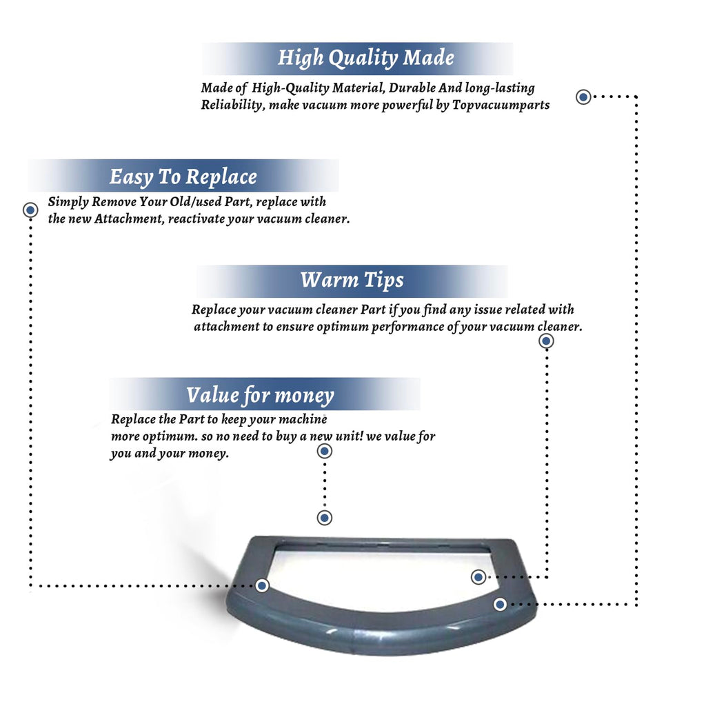 Replacement Part For Bissell Vacuum Cleaner Carpet Glide 1PK # Compare To Part 2038429