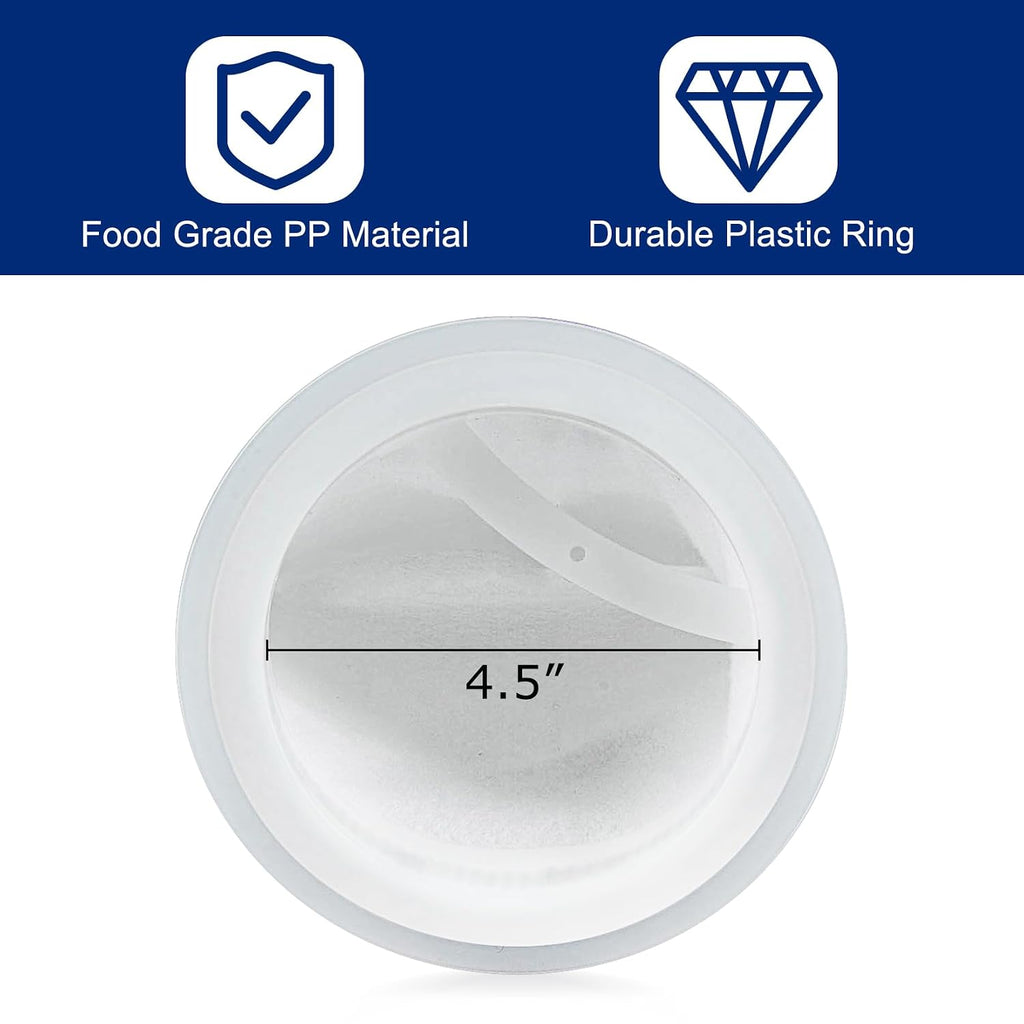 CARGEN 5 Micron Filter Bag Polypropylene 4.5" x 20" with Plastic Ring