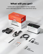 Bluetooth Thermal Label Printer 941BP, 300DPI Wireless 4x6 Shipping
