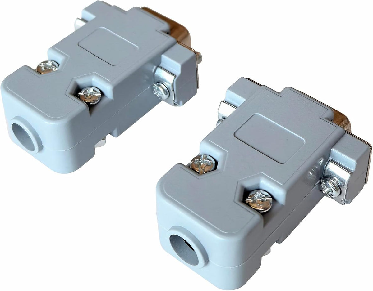 10 Pack DB9 Solder Connector Adapter Kit, RS232 Serial Adapter