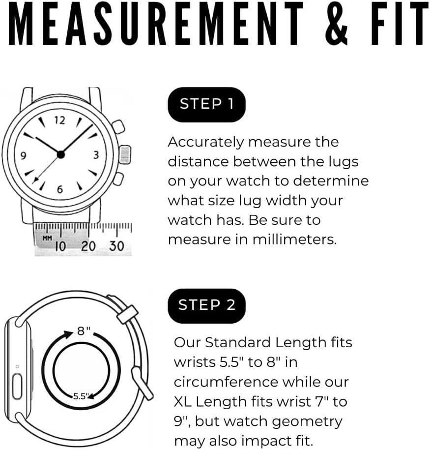 Top Grain Leather Watch Bands Compatible with Apple Watch Models - 1, 2, 3, 4, 5, 6, 7, 8, 9, 10, SE, Ultra & Ultra 2