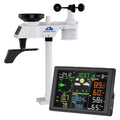 Wireless Weather Station, Equipped with Outdoor Wireless sensors, Atomic Clock, rain Gauge, Wind Speed/Direction,Moon