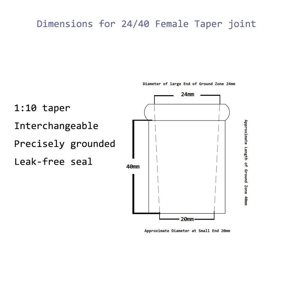 Single-Neck Round-Bottom Flask, 500mL, 24/40 Outer Joint