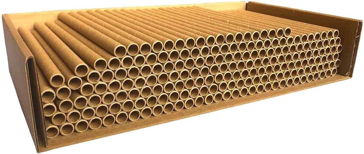 Mason Bee House Cardboard Tubes,120 Pack Mason Bee Nesting Paper Tubes for Outdoor Beekeepers, Replacement Nesting