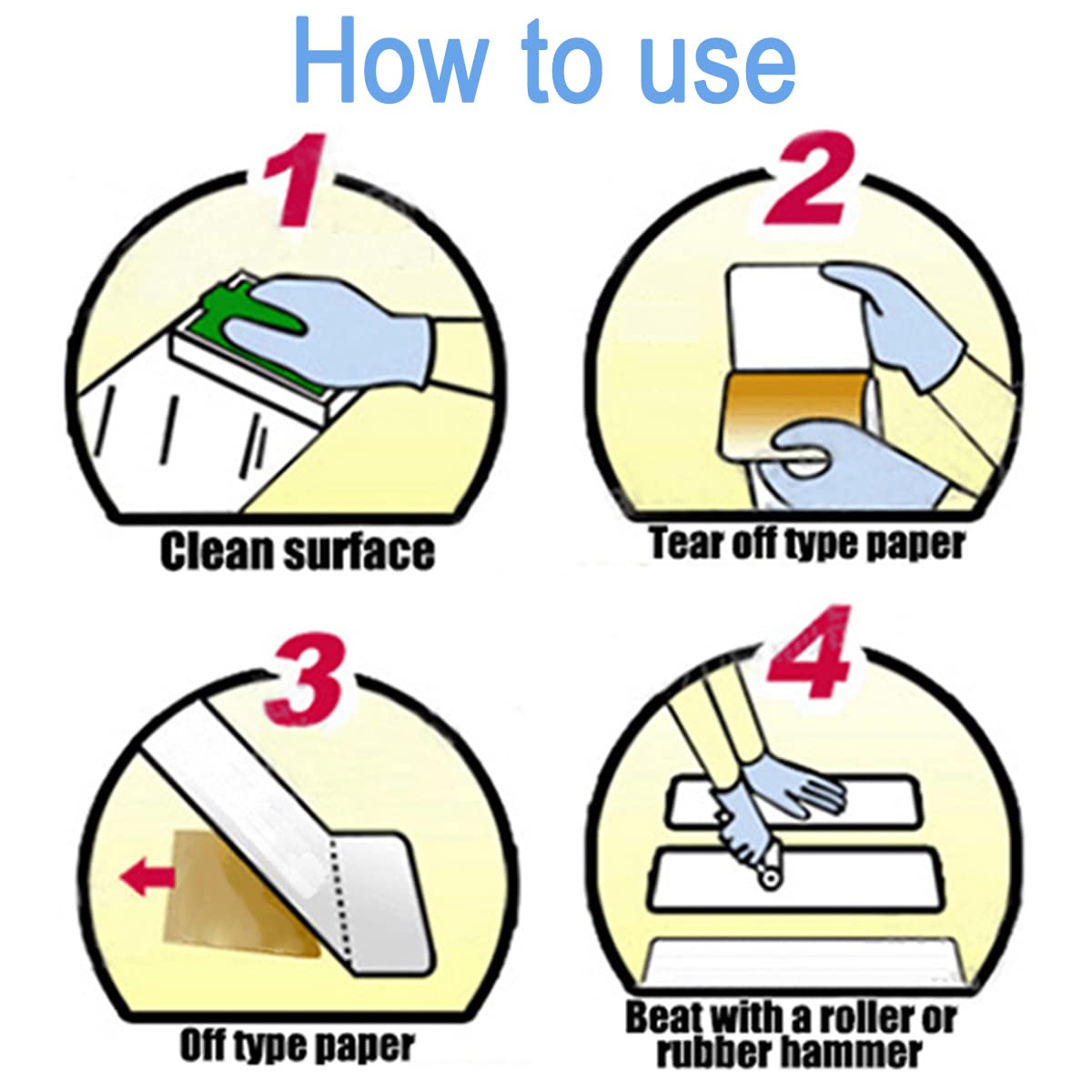 Anti Slip Tape, High Traction,Strong Grip Abrasive, Not Easy Leaving Adhesive Residue, Indoor & Outdoor (2" Width x