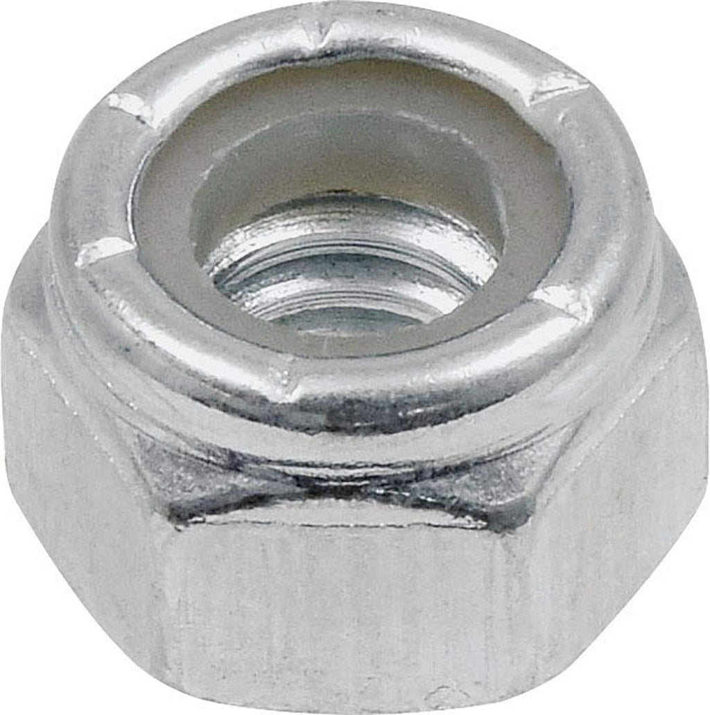 Hillman Zinc-Plated Steel Nylon Insert Lock Nuts 1/4-20 Coarse Thread
