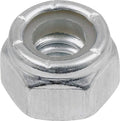 Hillman Zinc-Plated Steel Nylon Insert Lock Nuts 1/4-20 Coarse Thread