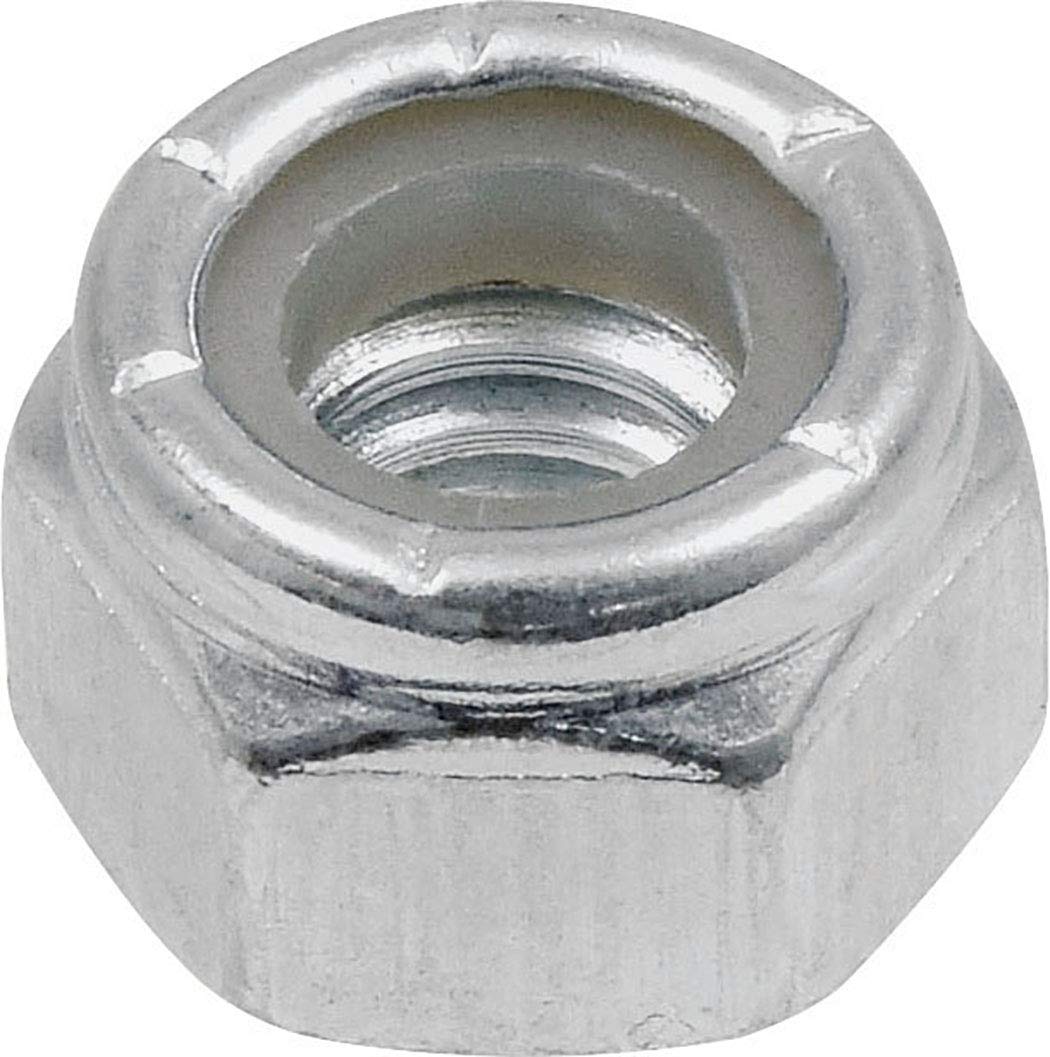 Hillman Zinc-Plated Steel Nylon Insert Lock Nuts 1/4-20 Coarse Thread