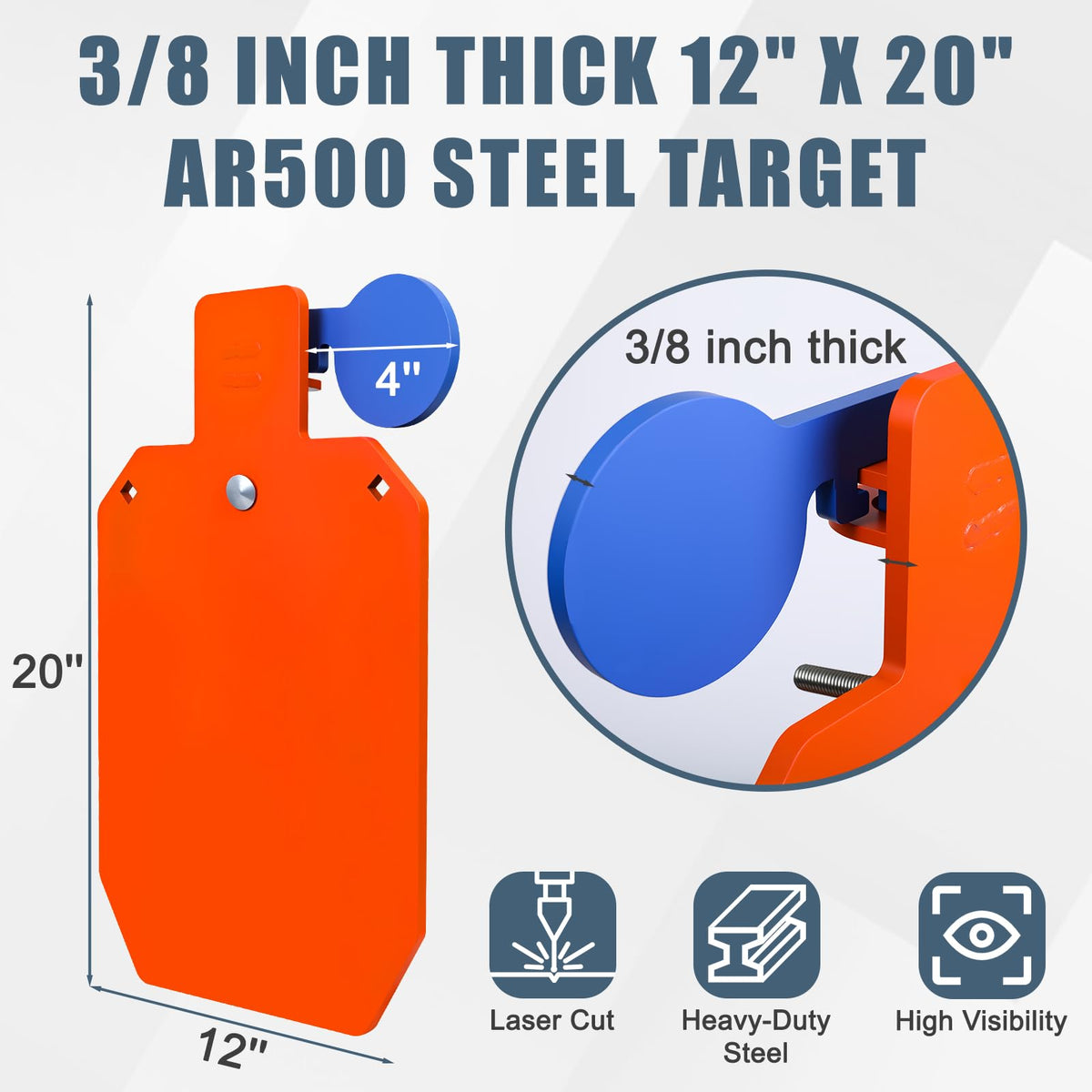 Heavy Duty Target Stand System, Includes 2x4 Target Stand Kit