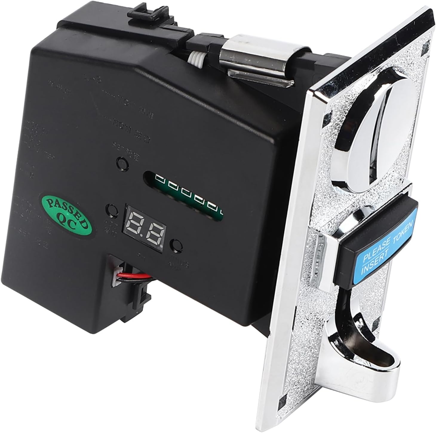 Multi Coin Acceptor Selector Slot,DC 12V for Arcade Game Mechanism Vending Machine High Accuracy 6 Kinds of Coins