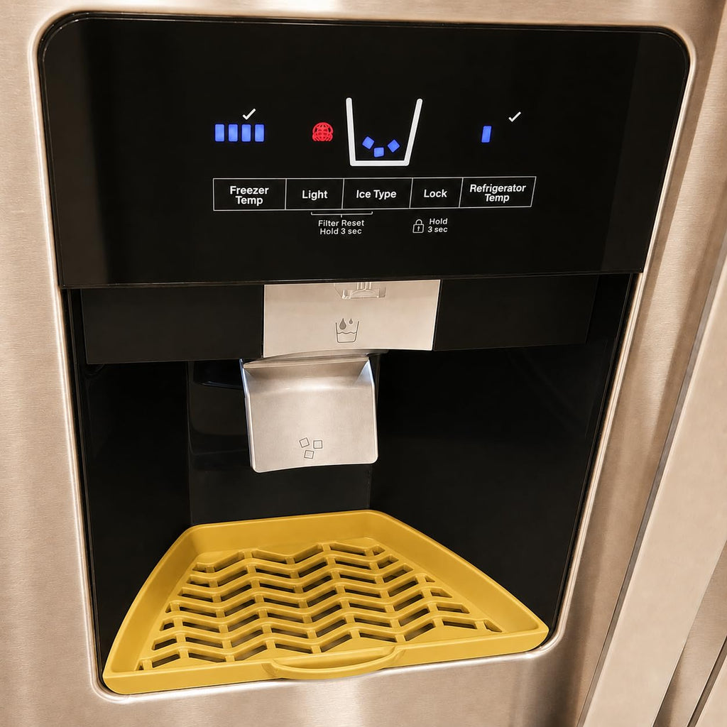 Fridge Drip Tray Compatible with Whirlpool & Kenmore Water Dispensers, Blue