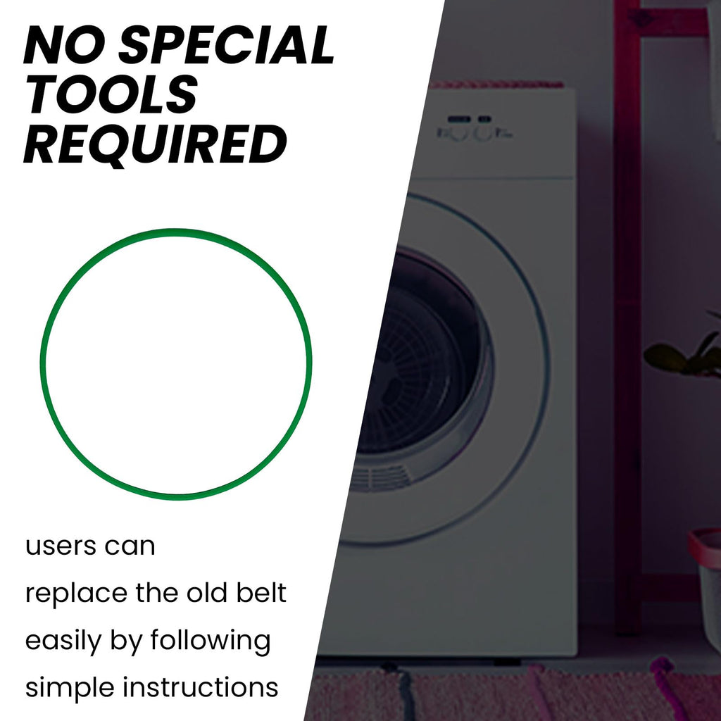Fan Belt Compatible with Euhomy CD-6 CD-7 Mini Compact Dryer Blower
