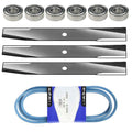 Deck Kit Bearings Blades Belt Fits John Deere 46" 48" Mower 140 300