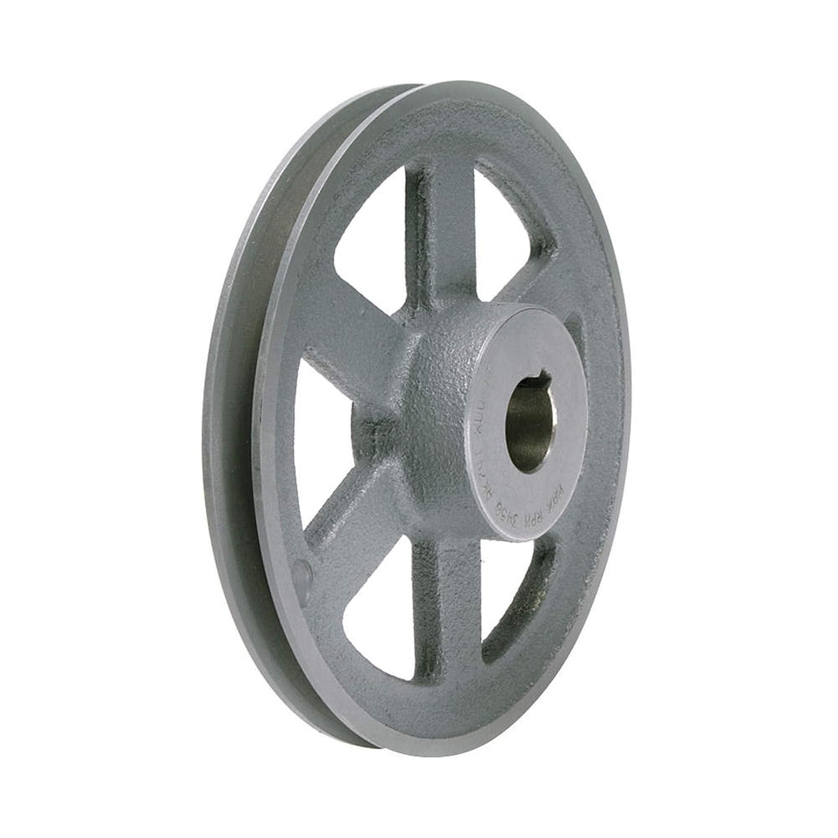 TB Woods V-Belt Pulley,7/8"Fixed,7.25"OD,Castiron