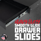 Gator Rackworks Standard 2U Rack Mount Drawer with Lock, 14.2" Deep (GRW-DRW2)