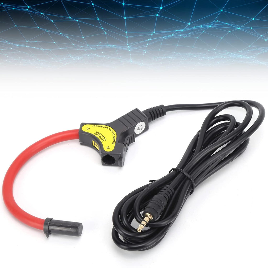 ETCR50FA Current Transformer Probe - Flexible Coil AC Current Transformer - Accessory for Electrical Measurement - Power Monitoring - Industrial & Home Use - Electricians
